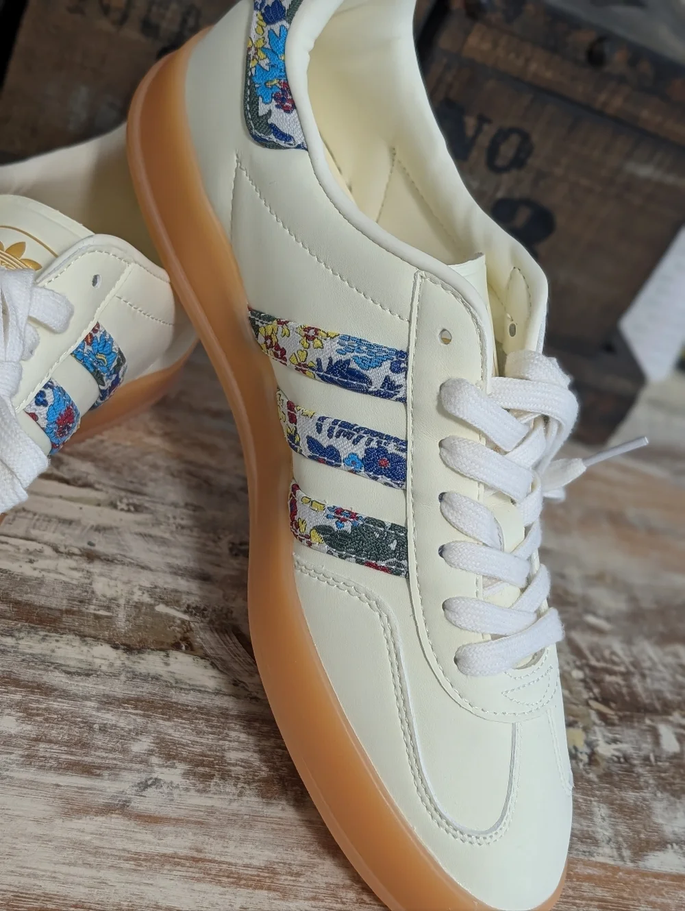 ADIDAS Gazelle NEW Liberty London size 9 - Picture 2 of 11